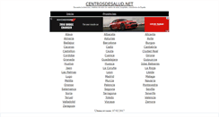 Desktop Screenshot of centrosdesalud.net